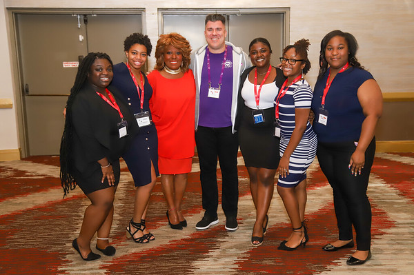 Group photo of college students