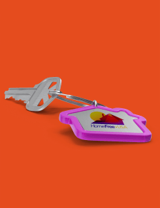 Home key with a HomeFree key chain